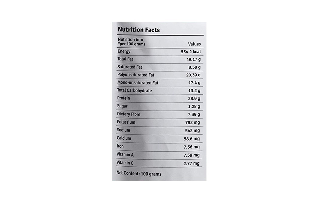 9Grams Sprouted & Crunchy Pumpkin Seeds Tangy Chutney   Pack  100 grams